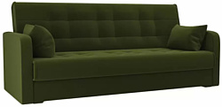 Лига диванов Надежда 103079 (микровельвет, зеленый)