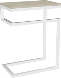 Приставной столик TMB Loft Хидсон 2 Дуб 500x300 (выбеленное дерево/белый) Приставной столик TMB Loft Хидсон 2 Дуб 500x300 (выбеленное дерево/белый)