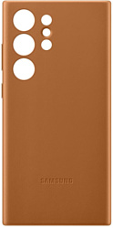 Samsung Leather Case S23 Ultra (песочно-бежевый)