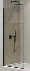 Душевая перегородка Cezares LIBERTA-L-1-TB-70-C-NERO