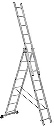 Лестница Алюмет SC3012 (3х12 ступеней)