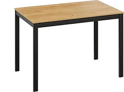 Кухонный стол Трия Слайд тип 2 (черный муар/дуб крафт золотой) Кухонный стол Трия Слайд тип 2 (черный муар/дуб крафт золотой)