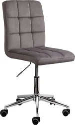 Кресло AksHome Fiji поворотное (светло-серый велюр HCJ-38/хром) Кресло AksHome Fiji поворотное (светло-серый велюр HCJ-38/хром)