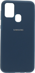EXPERTS Soft-Touch для Samsung Galaxy M21 с LOGO (космический синий)