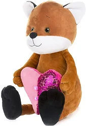 Мягкая игрушка Maxitoys Luxury Romantic Toys Club Лисенок с сердечком MT-GU042021-4-25