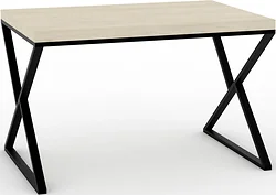 Кухонный стол TMB Loft Дункан Дуб 1500x600 40 мм (скандинавский бук)