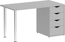 Стол для работы Riva Home Office VR.SP-3-138.4 Silver (серый)