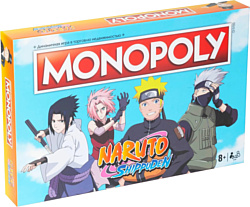 Экономическая настольная игра Hasbro Монополия Наруто WM00167-RUS