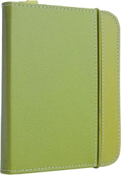 iPearl mCover Leather Case for Barnes & Noble Touch 6-inch Green