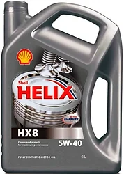 Моторное масло Shell Helix HX8 5W-40 4л Моторное масло Shell Helix HX8 5W-40 4л