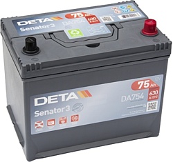 DETA Senator 3 DA754 (75Ah)