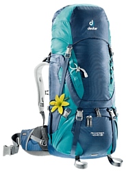 Deuter Aircontact 40+10 SL blue (midnight/petrol)