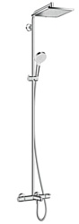 Душевая система Hansgrohe Crometta E 240 1jet Showerpipe (27298000)