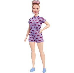 Barbie Fashionistas 76 Lavendar Kiss - Curvy (FBR37/FJF40)