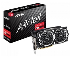 MSI Radeon RX 590 1545MHz PCI-E 3.0 8192MB 8000MHz 256 bit DVI 2xHDMI HDCP ARMOR