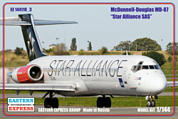 Eastern Express Авиалайнер MD-87 Star Alliance SAS EE144110-3