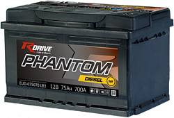 RDrive Phantom Diesel MF RUD-075070L3 (75Ah)