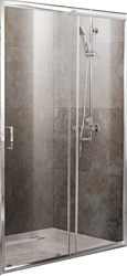 Душевая дверь BelBagno Unique-BF-1-110/125-P-Cr (текстурное стекло)