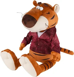 Мягкая игрушка Maxitoys Luxury Тигр Костян в кожаной куртке MT-MRT022113-20