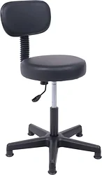 Стул AksHome кассира со спинкой L Z11 (черный) Стул AksHome кассира со спинкой L Z11 (черный)