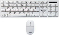 Набор клавиатуры и мыши Gembird KBS-6000-W Набор клавиатуры и мыши Gembird KBS-6000-W
