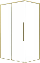 Душевой уголок Grossman Galaxy 130x80x195 120.K33.01.1380.32.00 (золото сатин/прозрачное стекло)