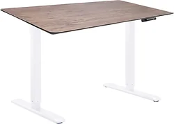 Стол для работы стоя ErgoSmart Wooden Manual DESKFIT DF100 1300х750х27 мм (скошенный край, дуб мореный/белый) Стол для работы стоя ErgoSmart Wooden Manual DESKFIT DF100 1300х750х27 мм (скошенный край, дуб мореный/белый)