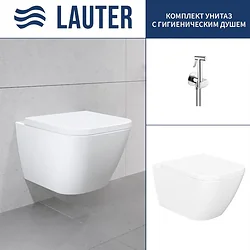 Унитаз Lauter Nuremberg 21811 + Breez 21GN7071CH