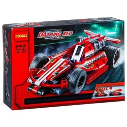 Decool Technic 3412 Ослепительный красный