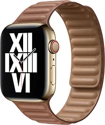 Ремешок Apple кожаный 40 мм (золотисто-коричневый, размер M/L) MY972 Ремешок Apple кожаный 40 мм (золотисто-коричневый, размер M/L) MY972