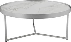 Журнальный столик Калифорния мебель Ориндж (калакатта/хром)