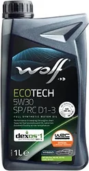 Моторное масло Wolf EcoTech 5W-30 SP/RC D1-3 1л