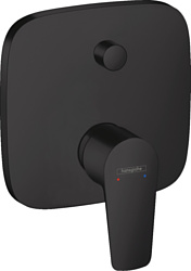 Смеситель Hansgrohe Talis E 71474670 (черный матовый)