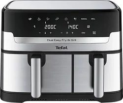 Аэрофритюрница Tefal Dual Easy Fry & Grill EY905D