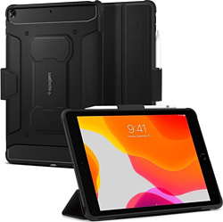 Spigen Rugged Armor для iPad 10.2 (2021/2020/2019) (черный)