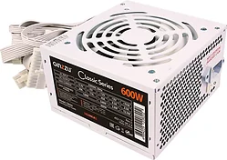 Блок питания Ginzzu CB600 (белый)