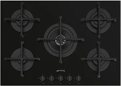 Газовая варочная панель Smeg PV275B Газовая варочная панель Smeg PV275B