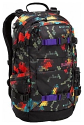 Burton Day Hiker 20 black/red (digi floral)