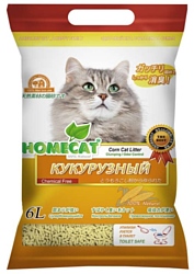 Homecat Эколайн Кукурузный 6л