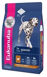 Eukanuba (2.5 кг) Mature & Senior Dry Dog Food For All Breeds Lamb & Rice