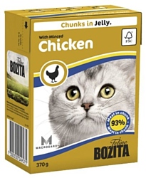 Bozita (0.37 кг) Feline chunks in jelly with Minced Chicken