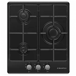 Газовая варочная панель MAUNFELD EGHE.43.3STS-EB Газовая варочная панель MAUNFELD EGHE.43.3STS-EB