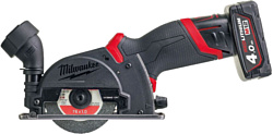 Milwaukee M12 FCOT-422X Fuel 4933464619 (с 2-мя АКБ, кейс)