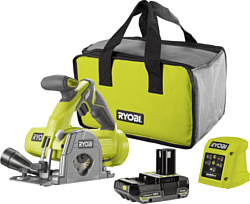 Дисковая пила Ryobi R18MMS-120S 5133005296 (с 1-им АКБ)