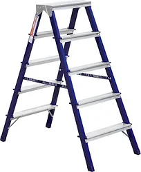 Лестница Алюмет стальная двухсторонняя MD M8205