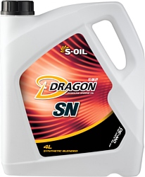 S-OIL DRAGON SN 0W-30 4л