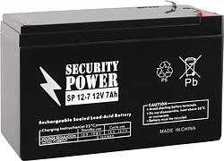 Security Power SP 12-7 F1 Security Power SP 12-7 F1