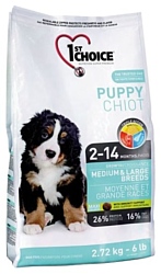 1st Choice (20 кг) Chicken Formula MEDIUM and LARGE BREEDS for PUPPIES