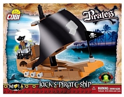 Cobi Pirates 6019 Лодка пирата Джека