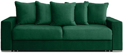 Divan Корсо Velvet Emerald (велюр, зеленый)